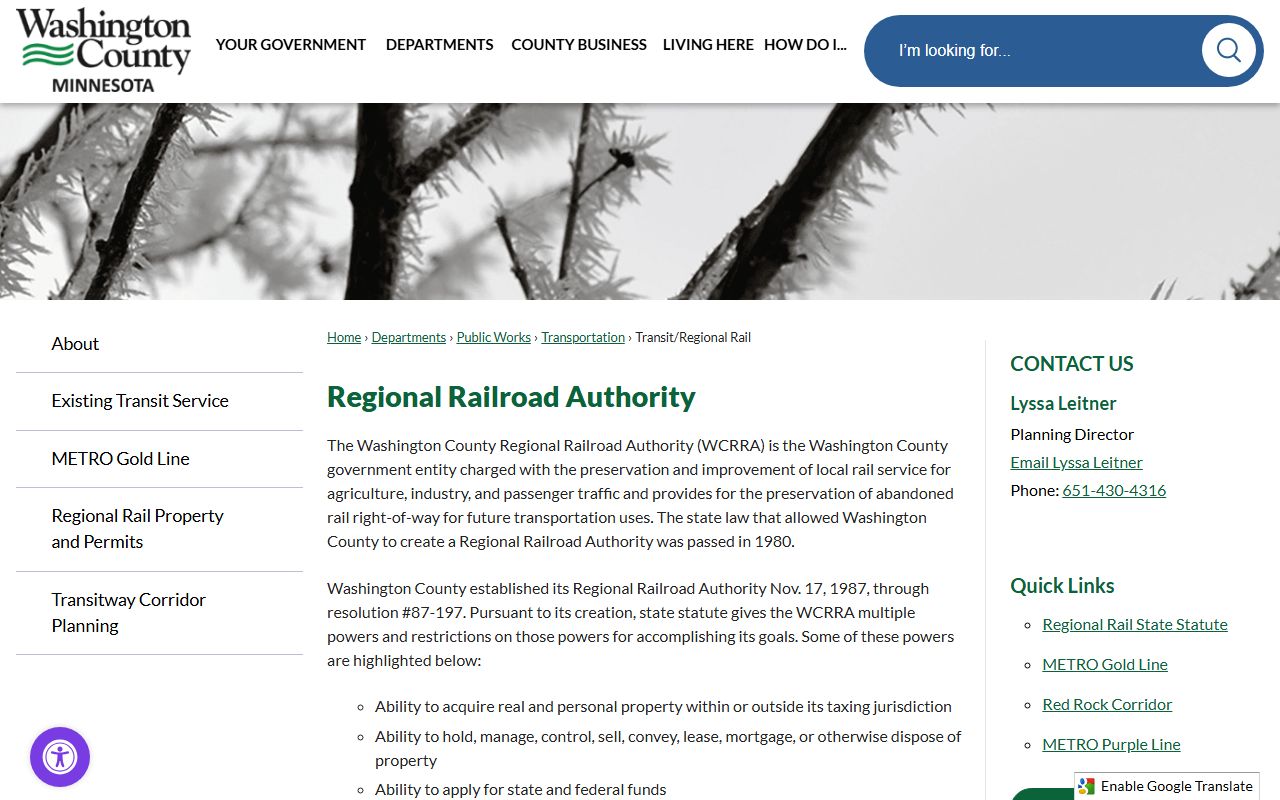 Washington County Sheriff's Office felony records